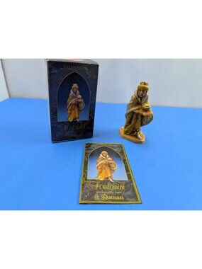 Fontanini Nativity King Balthazar Christmas Figure 5" Hand-Painted Myrrh Censer